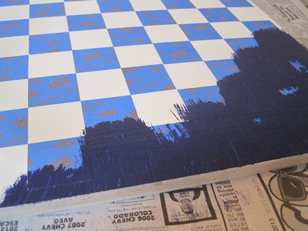 How to paint a checkerboard - Confessions